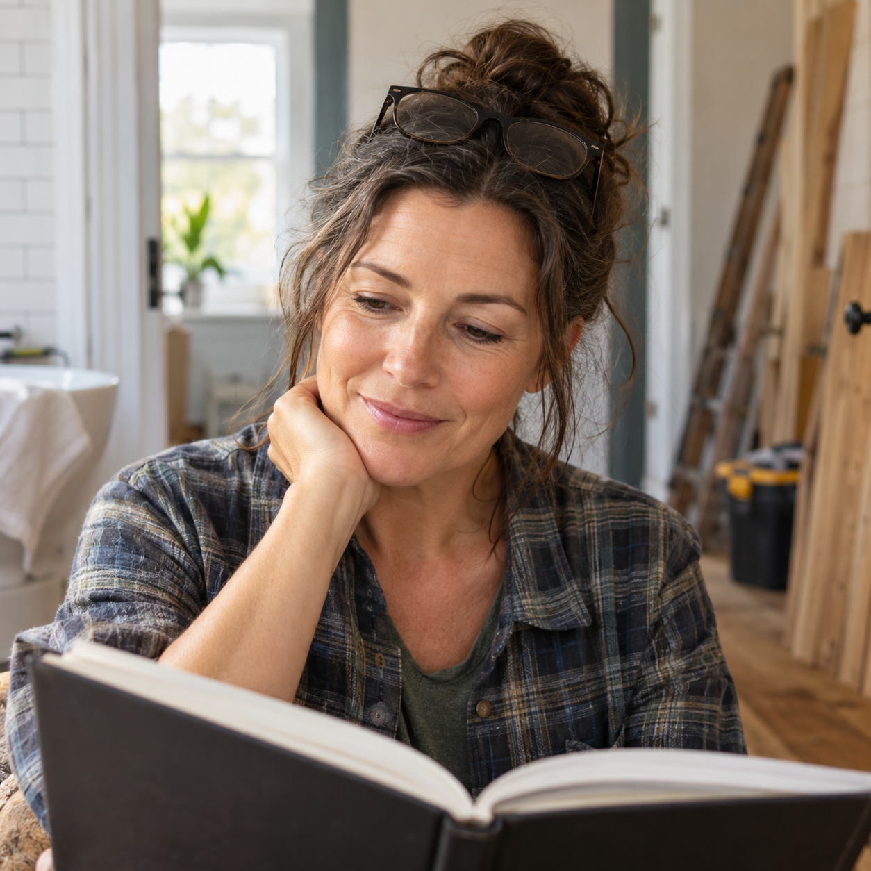 AI-generated illustrations of potential readers.